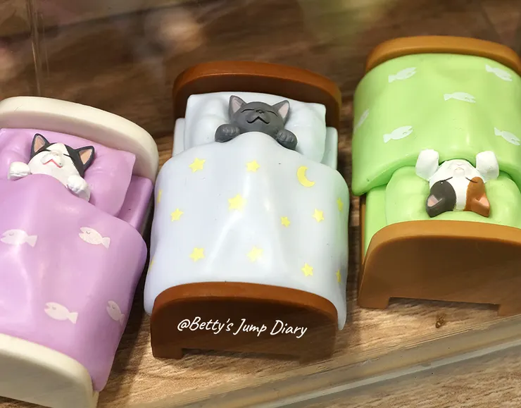 ▲竹北貓角落-喵喵公仔 /圖片來源：Betty's Jump Diary