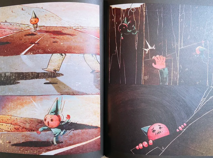 我努力不跌落山谷，一心想著去點亮，哪怕是一處天邊的烽火，為了我們再次相遇。