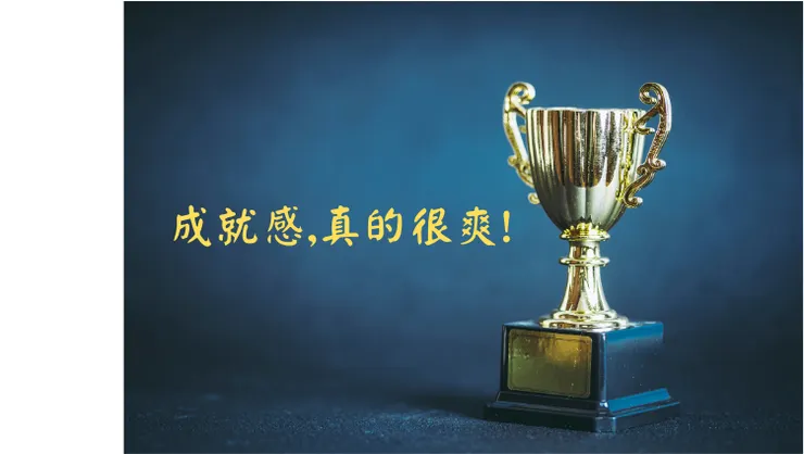 成就感,真的很爽