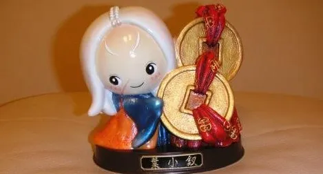 我的Q版葉小釵，白髮有刀痕