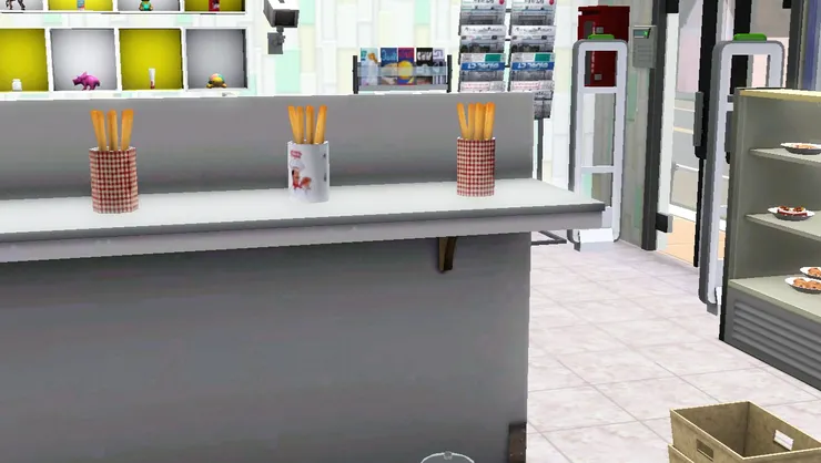 還是一條條的粗餅乾？