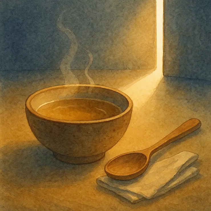 七分滿，才裝得住熱。