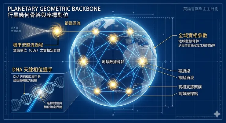 行星幾何骨幹與座標對位