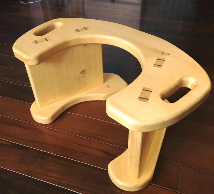 好孕工作室特製的生產椅 (圖片取自陳鈺萍醫師FB)