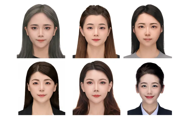 艾妃拉Airfeilla 證件照髮型選擇