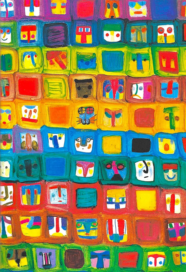 圖13顏色是「有表情的」。