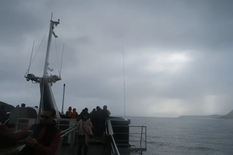 塔斯曼海，船長說這邊出海之後直行，下一個看到的陸地是阿根廷