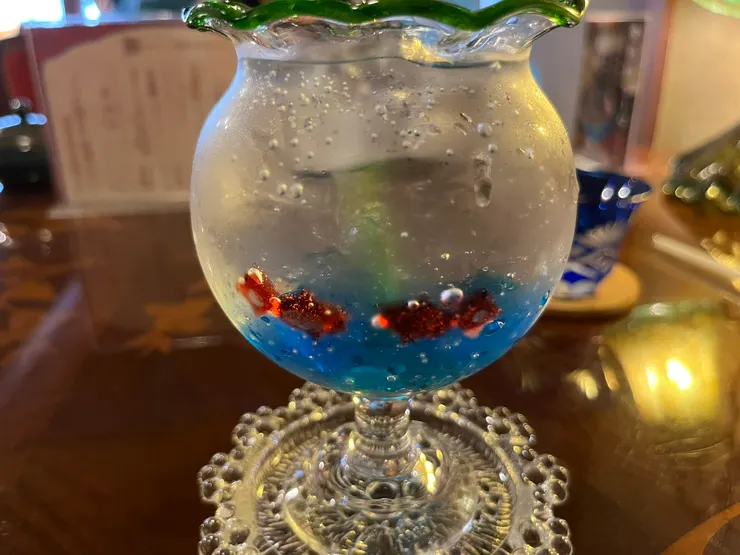 金魚庵招牌蘇打飲