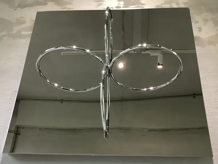 《四個正交虛擬圓》鋼，1968