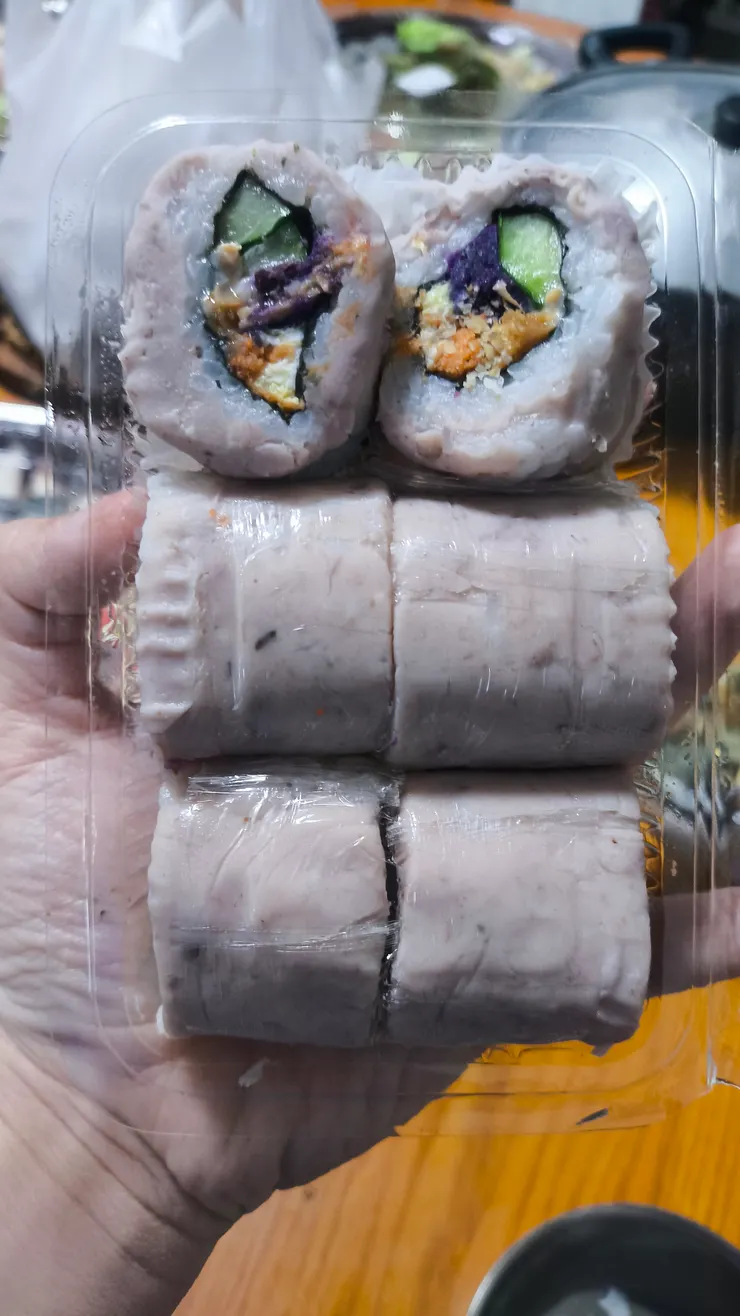 紫薯芋卷