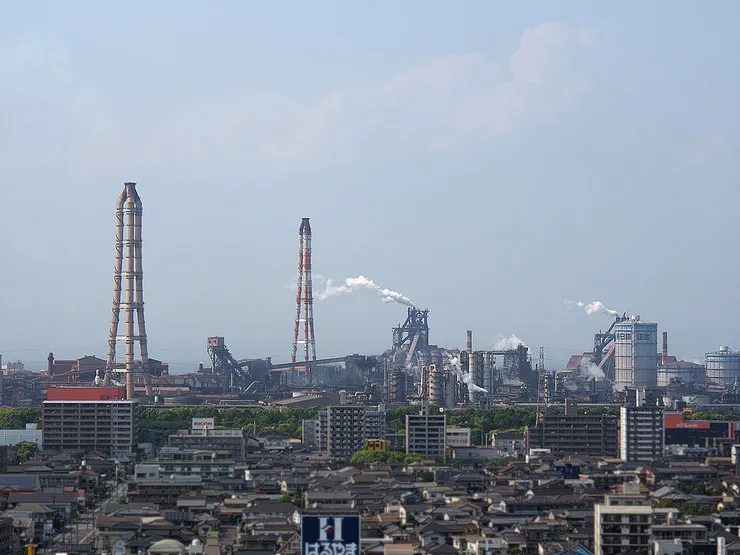 日本大分市。由 大分帰省中 - 自己的作品, CC BY-SA 3.0