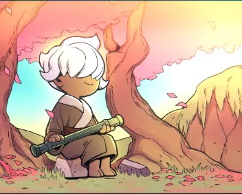 遊戲中的軒軒，稱呼羿為大哥（圖源：作者自行截圖）