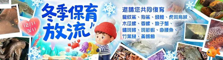 冬季愛護海洋‧保育放流活動