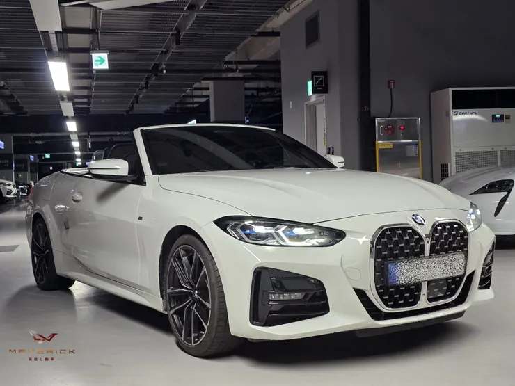 竹北年輕夫妻圓夢入手 BMW 420i 敞篷車，完整記錄外匯車代購流程，從選車、鑑定到交車，全程專業把關，實現享受生活的駕馭體驗。