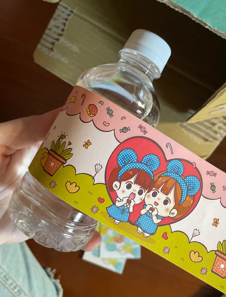 專屬媺嫚姐妹的礦泉水