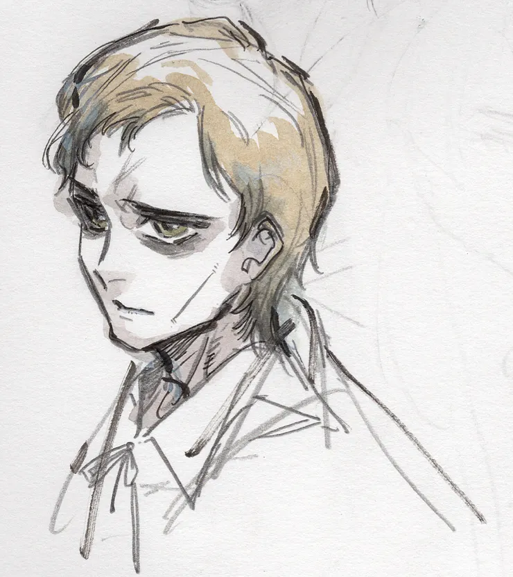 體弱多病的派翠克.亨特。