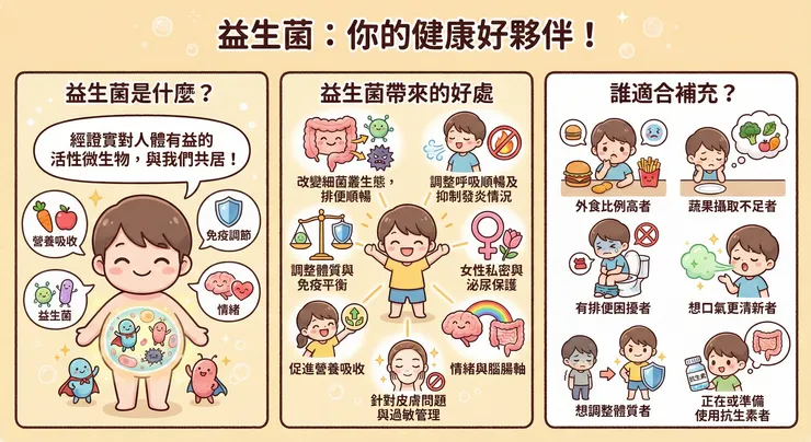 益生菌好處