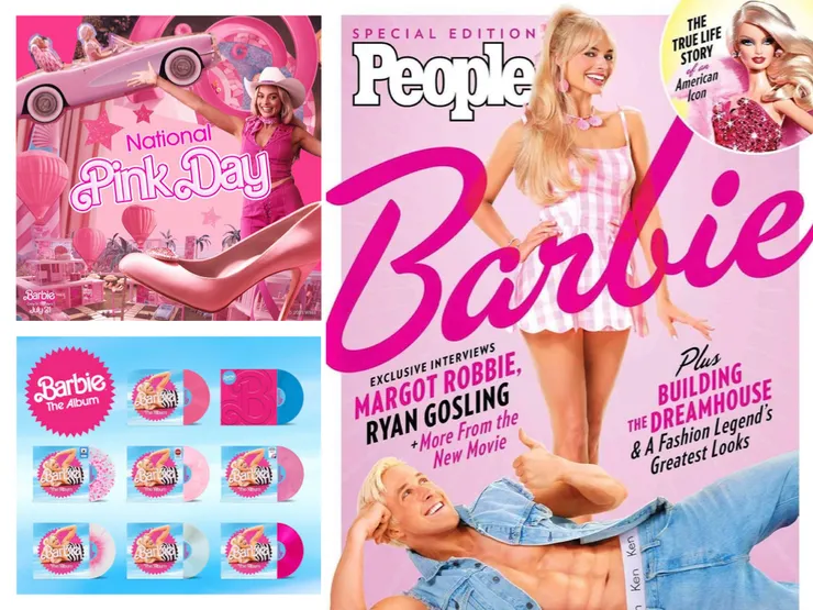 ▲ 《Barbie 芭比》的 Instagram 釋出許多芭比相關內容（圖片來源：擷取自網路）