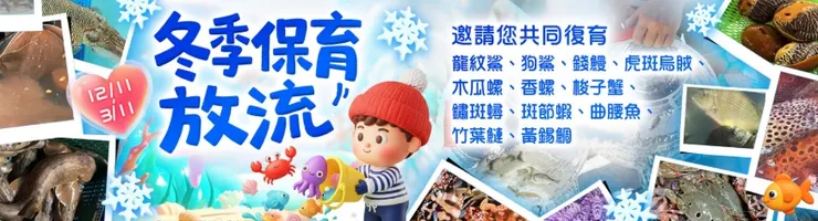 冬季保育放流