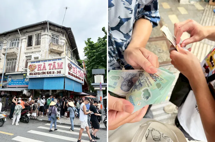 第一次手持將近1,000萬的鈔票結果才合台幣一萬3左右