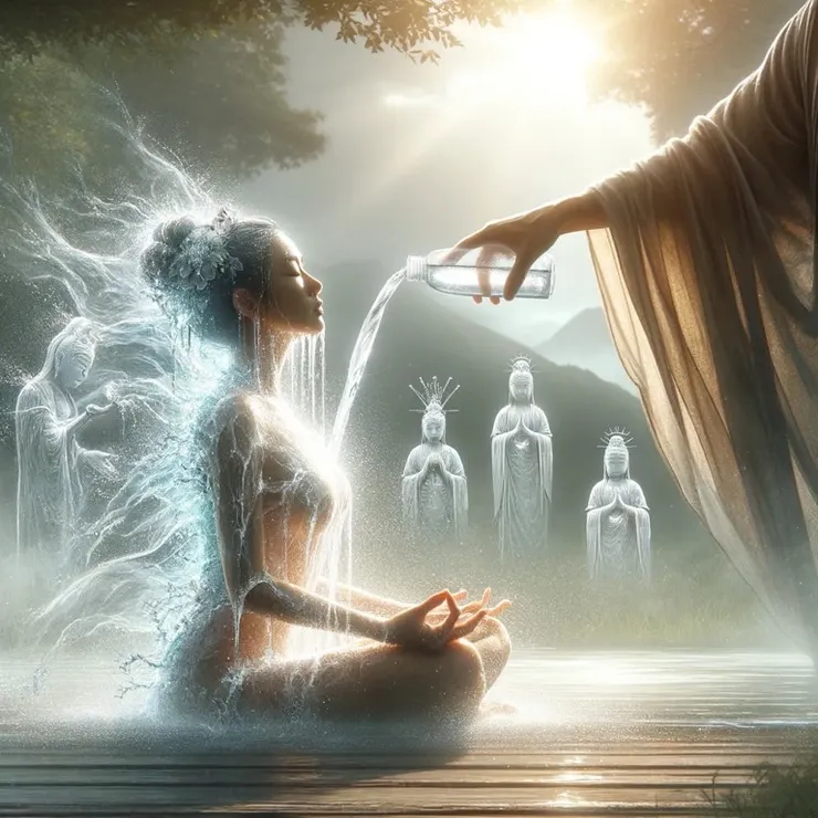 收驚後全身舒爽的依蘿