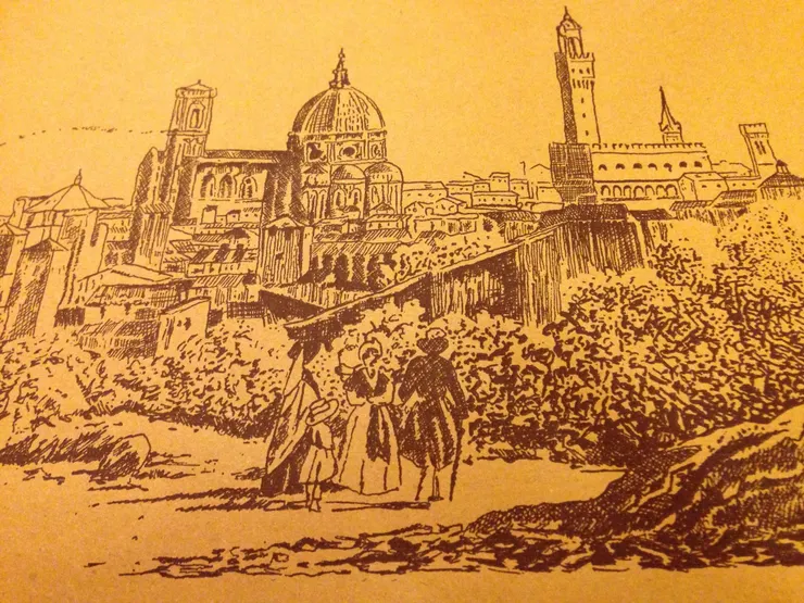 佛羅倫斯因為文藝復興運動,使得整座城市活像一個大型博物館