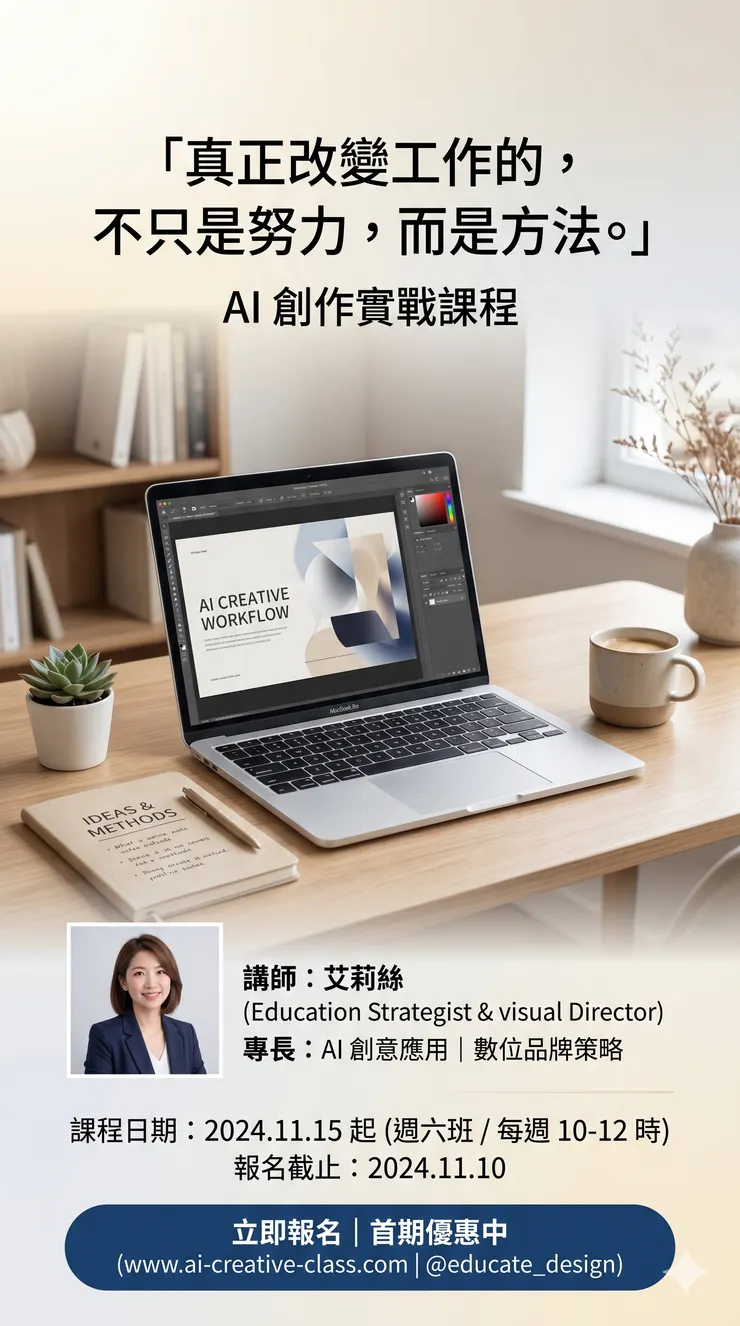 課程招生海報