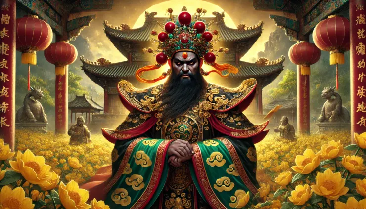 道士˙百眼魔君。GPT繪製