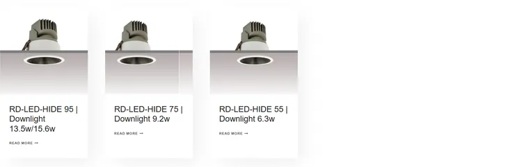 recessed downlights