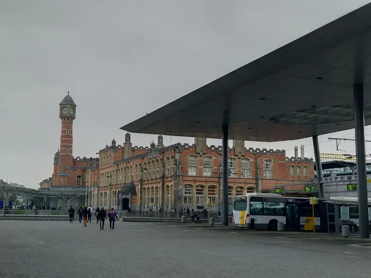 根特中央車站充滿歷史味