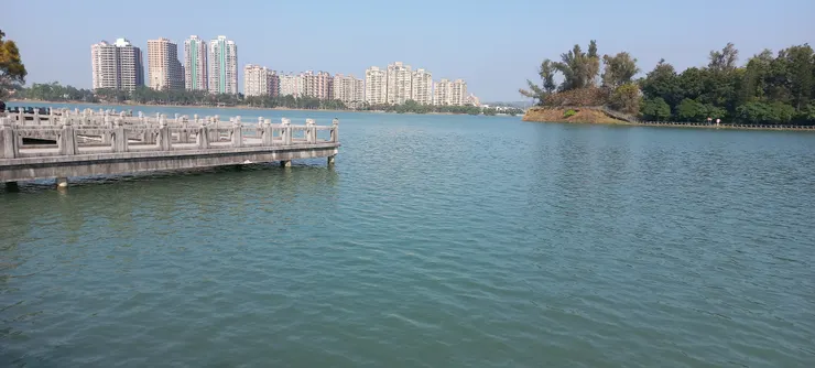 澄清湖的九曲橋