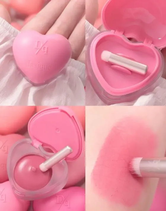 dasique heart lip cheek balm 產品外觀圖