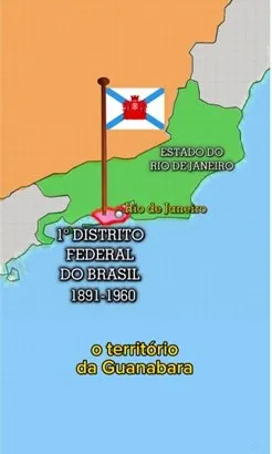 前首都里約熱內盧所在的巴西第一聯邦特區 (1891~1960)