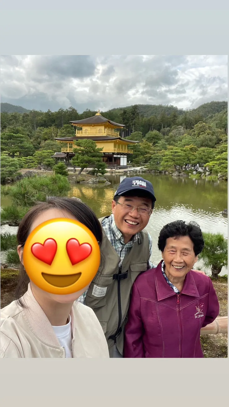 三代同堂與壯麗的金閣寺!