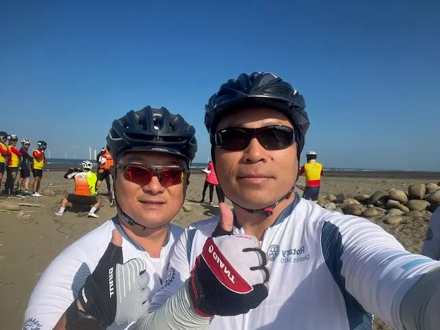 與安南社Leo合照