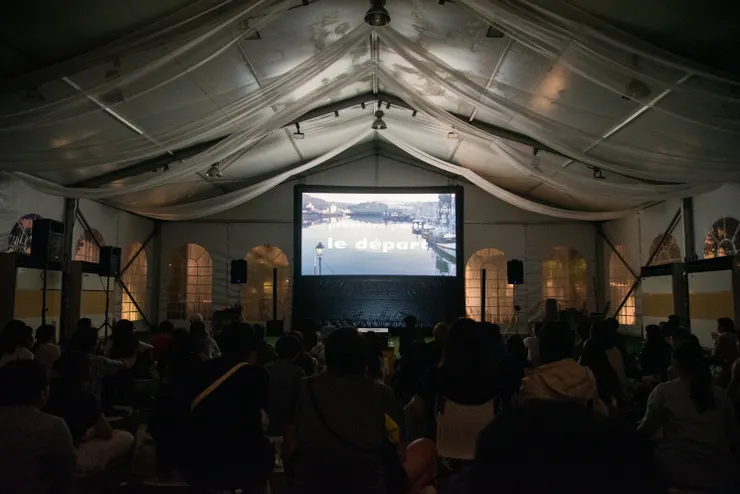 「夜夜有影」夏日電影院活動側拍（攝影／劍劍） 