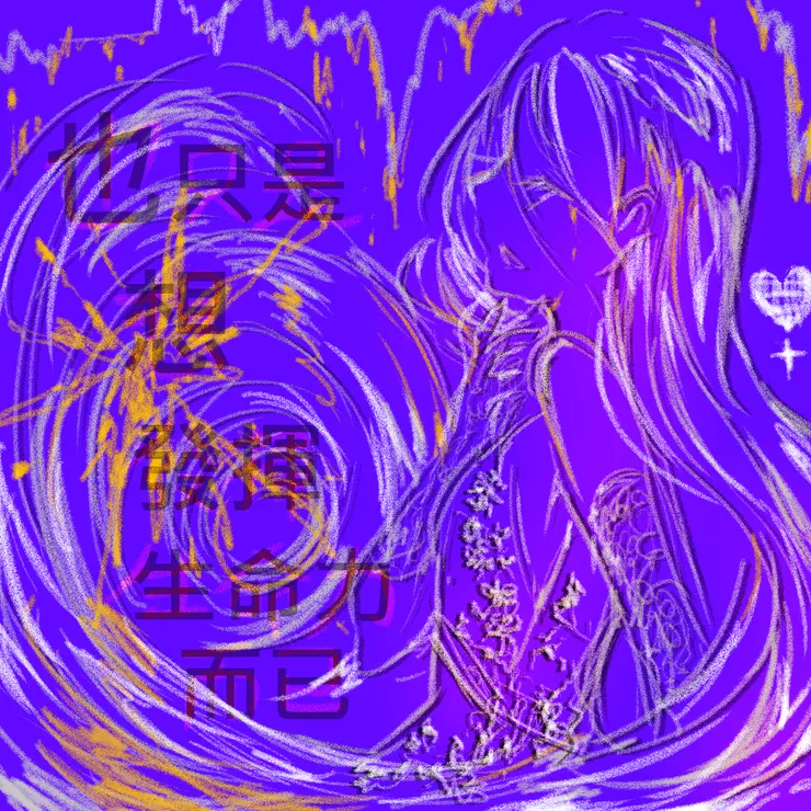 自繪-《生命力》