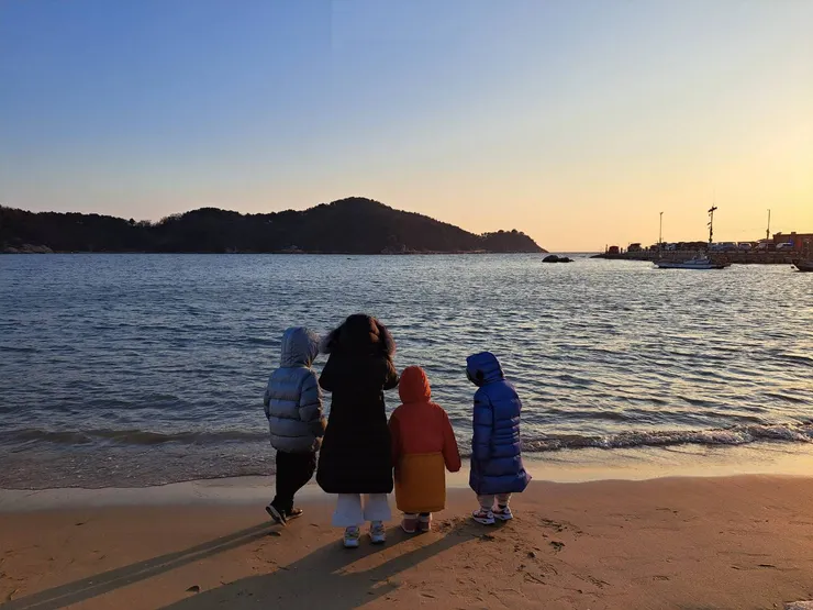 適合親子郊遊的乙旺里海水浴場