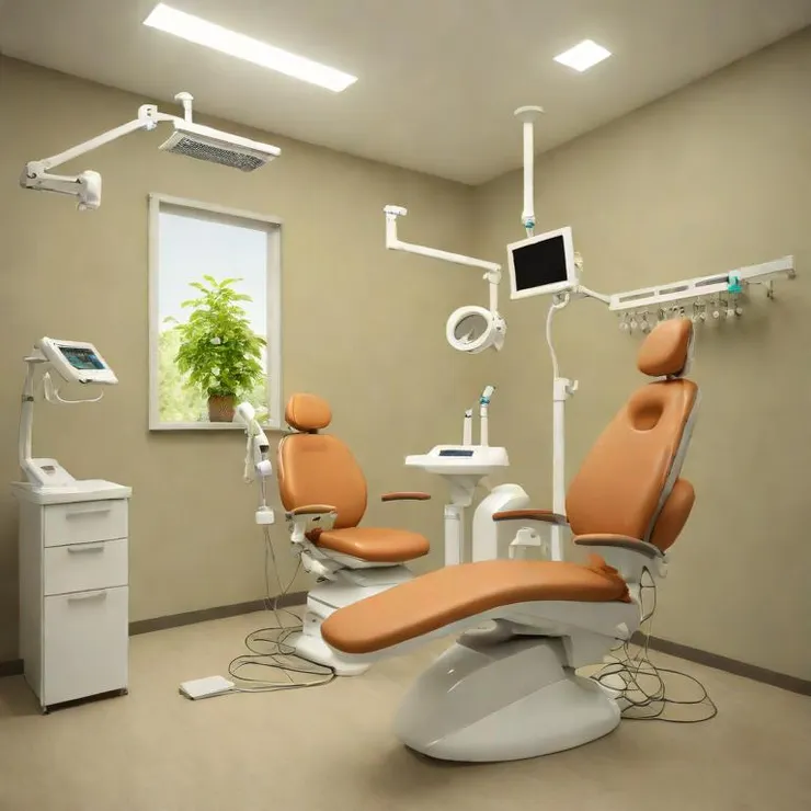 這是AI畫的牙科診療台,有沒有覺得哪裡怪怪的? 呵呵!