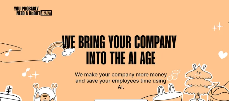 You Probably Need A Robot 官網