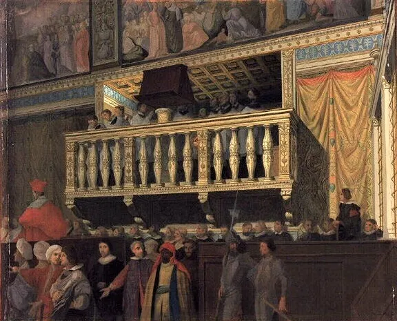 17 世紀早期「西斯汀」教堂的唱詩班