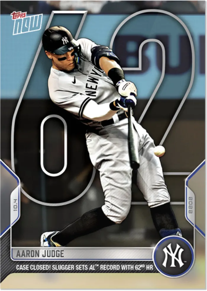 2022 Aaron Judge 破紀錄62轟