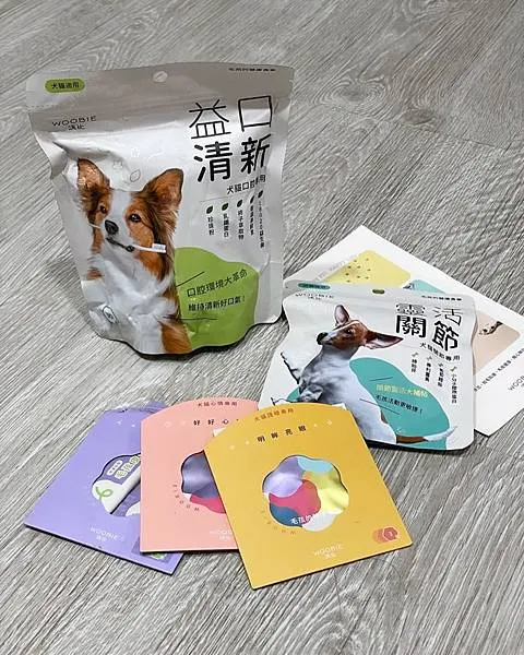 沃比 WOOBIE ｜益口清新 犬貓口腔益生菌 靈活關節 犬貓關節錠