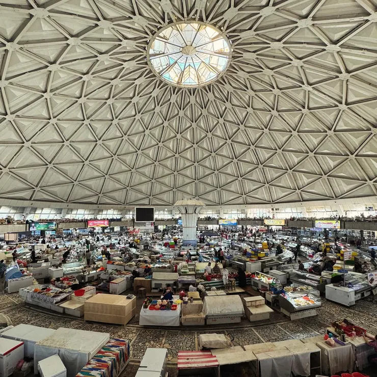 楚蘇市集內部一隅