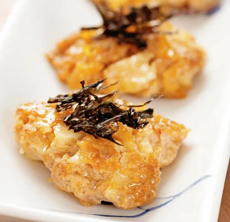 紫菜馬蹄煎肉餅