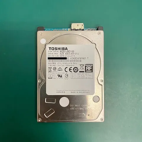 Toshiba MQ01UBD100 資料救援推薦