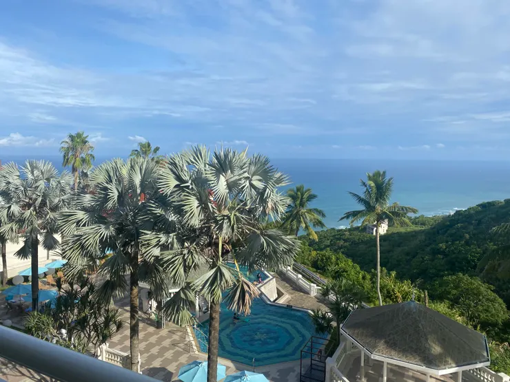 房間陽台外面景色