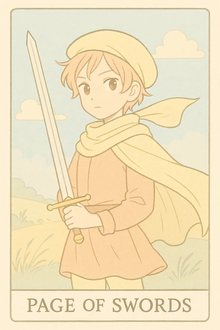 寶劍侍衛（Page of Swords）