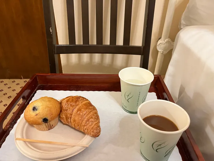 免費早餐 (簡單但美味的可頌)