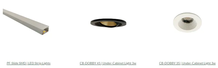 Examples Of Functional Lighting Products